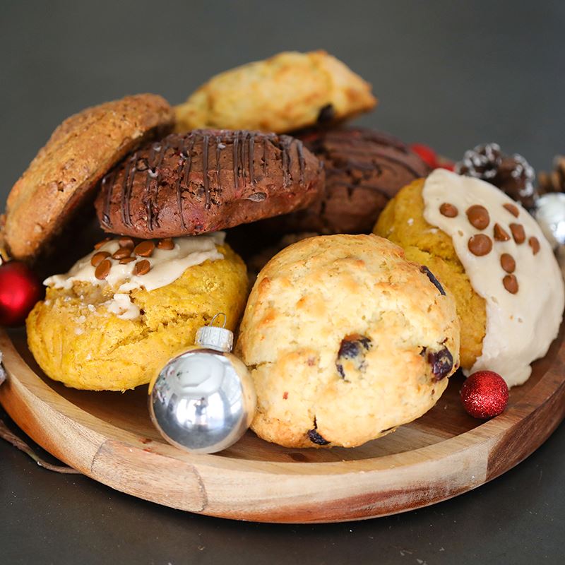 Holiday Cheer Sampler of Large Scones